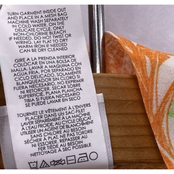 CAbi Sunset Kimono S Tropical Print Oversize Sheer Swim Cover Up Robe Lingerie - Picture 12 of 12